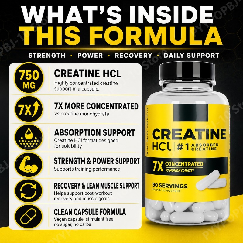 Creatina HCl 750mg 90 Cápsulas - Nutrition In Fitness reseña y precio