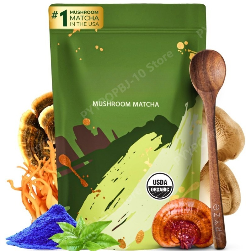 Suplemento Orgánico de Matcha  - Lion Mane Mushroom reseña y precio