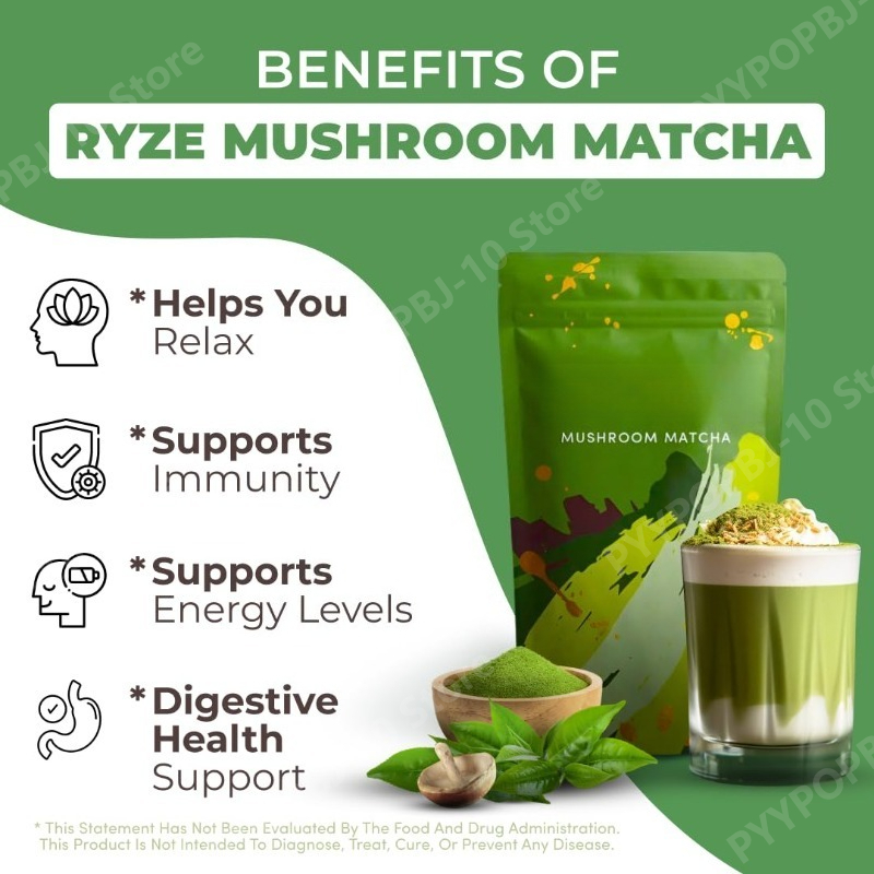 Suplemento Orgánico de Matcha  - Lion Mane Mushroom reseña y precio