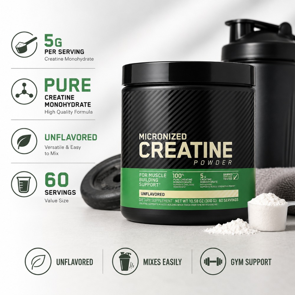 Creatina Monohidrato en Polvo  - Nutrition In Fitness reseña y precio