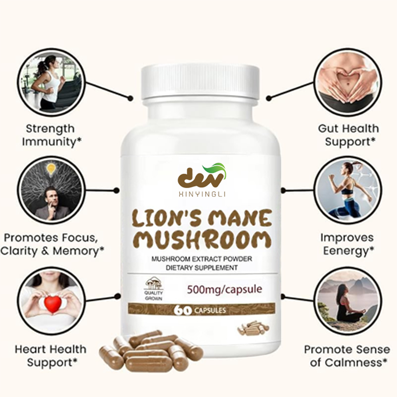 Cápsulas de Extracto de Melena - Lion Mane Mushroom reseña y precio
